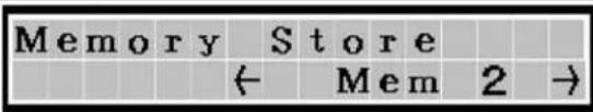 Memory Store ← Mem 2 →