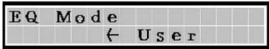 EQ Mode ← User