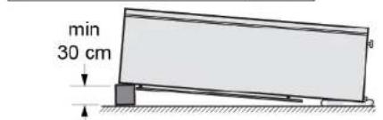min 30 cm