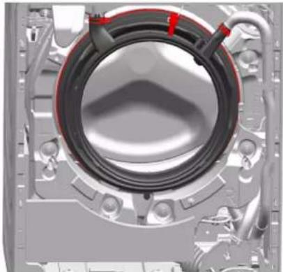 3D rendering of a mechanical component with concentric rings and mounting brackets (no visible text or symbols)