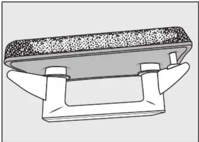 MIELE TWD 440 WP - Replacing the plinth filter - 4