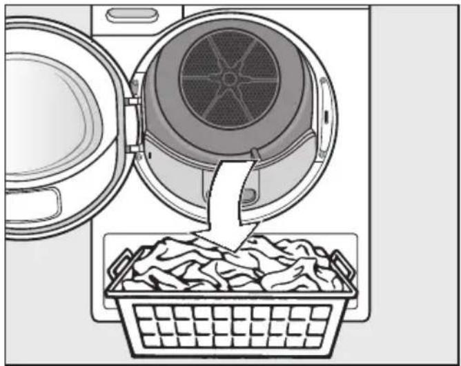MIELE TWD 440 WP - Removing the laundry - 1