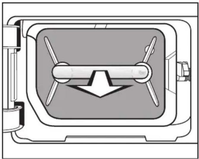 MIELE TWD 440 WP - Removing the plinth filter - 2