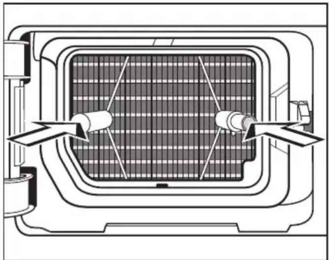 MIELE TWD 440 WP - Removing the plinth filter - 5