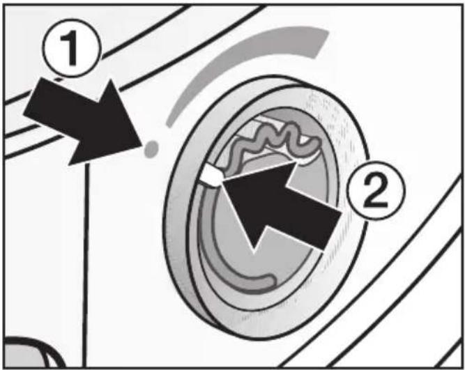 MIELE TWD 440 WP - Inserting the fragrance flacon - 3