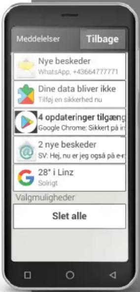 Meddelelser Tilbage Nye beskeder WhatsApp: +43664777771 Dine data bliver ikke Tilføj en sikkerhed nu 4 opdateringer tilgæng Google Chrome: Sikkert på ir 2 nye beskeder SV: Hej, nu er jeg også på e- 28° i Linz Solrigt Valgmuligheder Slet alle