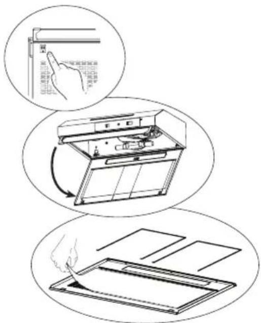 BEKO CFB 5310 W - Czyszczenie aluminiowego filtra przeciwtłuszczowego - 3