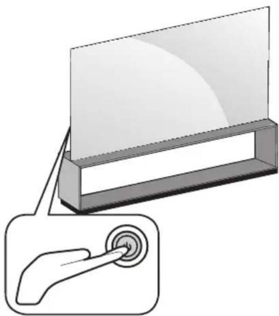 LG OLED88Z9PLA - Brug af knap - 1