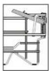 WHIRLPOOL WIS 5010 - INDSTILLING AF H∅JDEN FOR DEN ∅VERSTE KURV - 3
