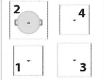 WHIRLPOOL WS Q4860 NE - DIMENSIONI ADEGUATE DELLA BASE DELLA PADELLA/PENTOLA PER LE DIVERSE ZONE DI COTTURA - 1