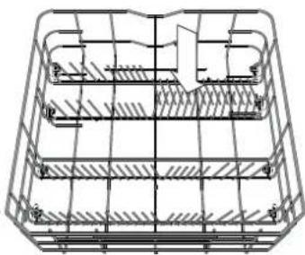 WHIRLPOOL WI 7020 P - НИЖНІЙ КОШИК - 1