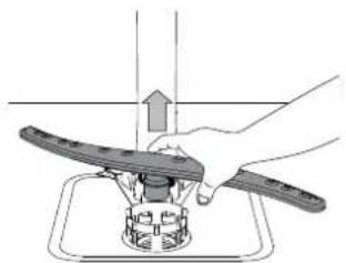 WHIRLPOOL WI 7020 P - CURĂȚAREA BRATELOR DE PULVERIZARE - 2