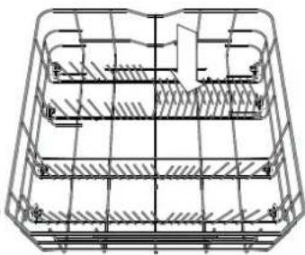 WHIRLPOOL WI 7020 P - CESTELLO INFERIORE - 1