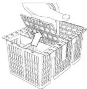WHIRLPOOL WI 7020 P - CUTLERY BASKET - 1