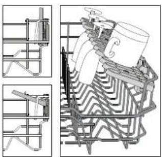 WHIRLPOOL WI 7020 P - FOLDABLE FLAPS WITH ADJUSTABLE POSITION - 1