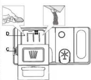 WHIRLPOOL WIO 3T141 PES - NAPEŁNIANIE DOZOWNIKA DETERGENTU - 1