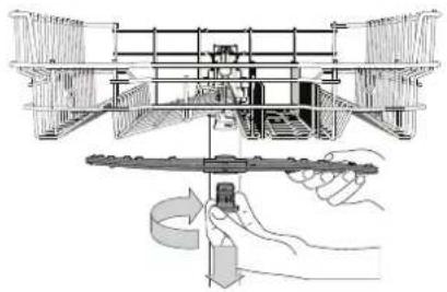 WHIRLPOOL WIO 3T141 PES - CLEANING THE SPRAY ARMS - 1