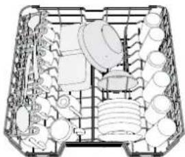 WHIRLPOOL WIO 3T133 PLE - LOADING THE RACKS - 3