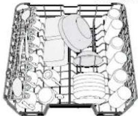 WHIRLPOOL WIO 3T133 PLE - ŁADOWANIE KOSZY - 3