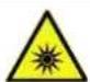 Barco Thor+ - Light beam related safety labels - 1