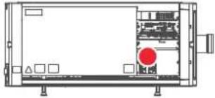 Barco Thor+ - Light beam related safety labels - 9