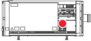 Barco Thor+ - Light beam related safety labels - 7