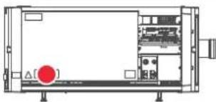 Barco Thor+ - Light beam related safety labels - 4