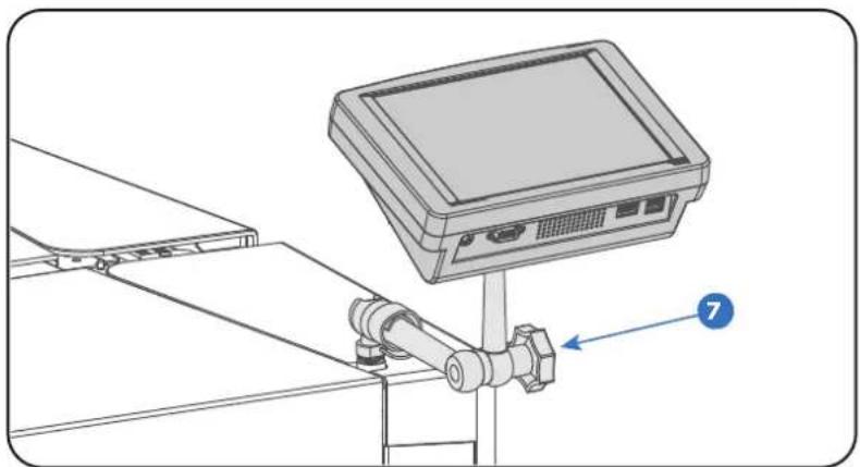 Barco Thor+ - How to install the Touch Panel interface onto the top of the projector? - 6