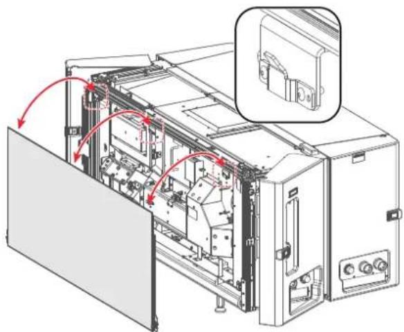 Barco Thor+ - How to remove a side cover? - 4