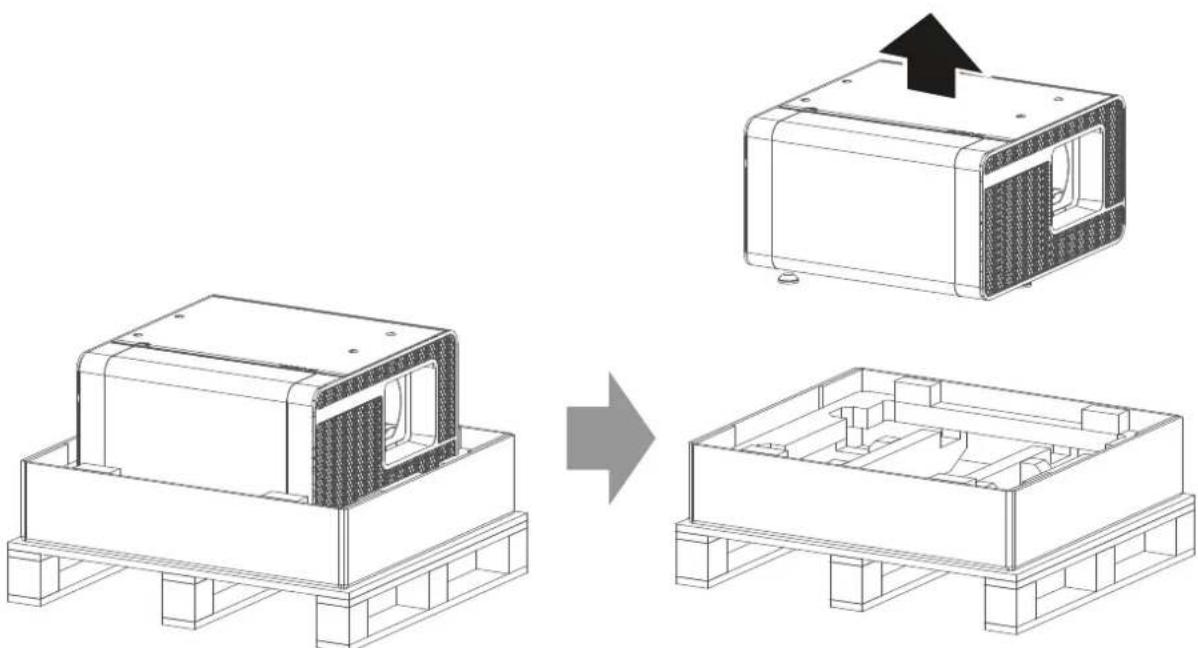 Barco DP2K-6E - How to unpack your projector? - 4