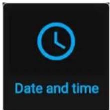 Date and time