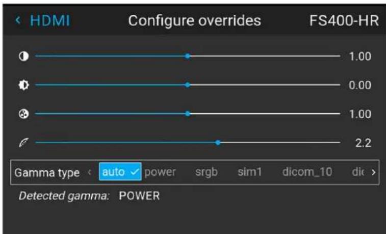 Barco Balder - How to override the configured connector - 2
