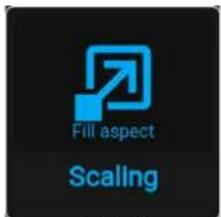 Fill aspect Scaling