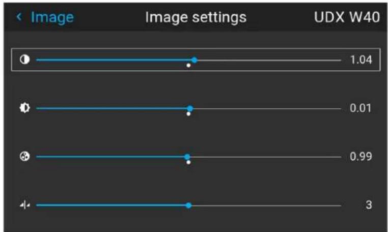 Barco Balder - How to adjust the sharpness - 2