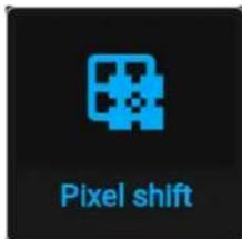 Pixel shift