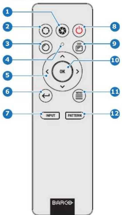 1 2 3 4 5 6 7 INPUT PATTERN 8 9 10 11 12 BARCO