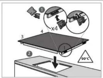 ① x4 3 4 1 2 90°C