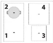 2 - 1 - 4 - -3
