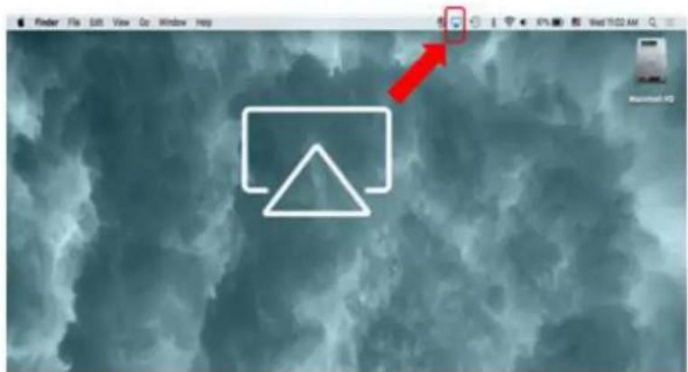VIVITEK HK2200 - Screencasting med en MacOS-enhed - 1