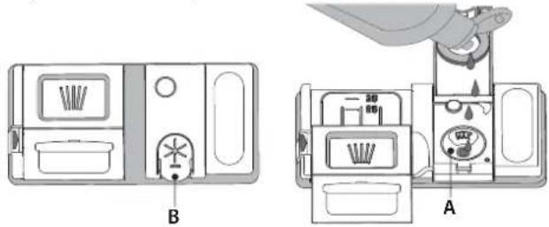 WHIRLPOOL WSBO 3O23 PF X - PLNENIE DÁVKOVAČA LEŠTIDLA - 1