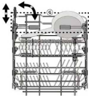 WHIRLPOOL WSBO 3O23 PF X - POWER CLEAN® I NEDERSTE KURV - 2