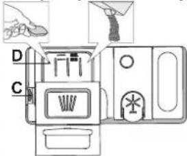 WHIRLPOOL WSBO 3O23 PF X - PLNENIE DÁVKOVAČA UMÝVACIEHO PROSTRIEDKU - 1