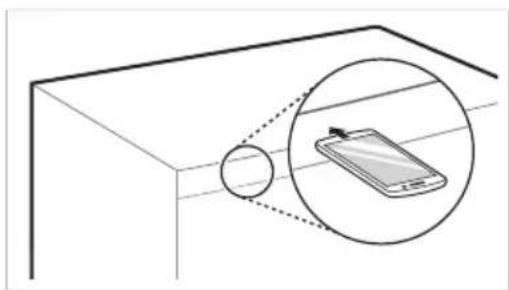 LG GBB61PZGFN - Displaypanel er inden i køleskabsdøren. - 1