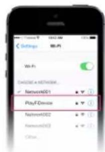 Settings 80-Fi Wi-Fi DELTAO A NETFLAME... Network001 PlayDevice Network002 Network003 Other