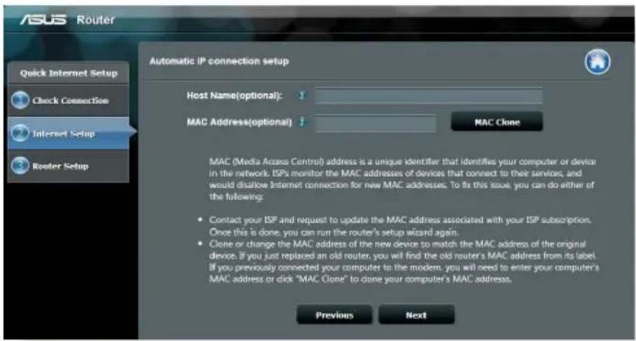 ASUS RT-AC1750 - สำหรับ IP อัตโนมผัติ (DHCP) - 1