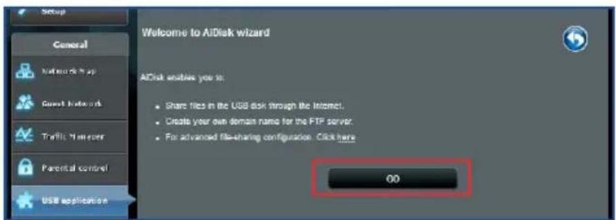 ASUS RT-AC1750 - ในการใช AiDisk: - 1