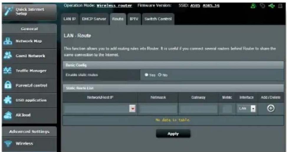 ASUS RT-AC1750 - เส้นทาง - 1