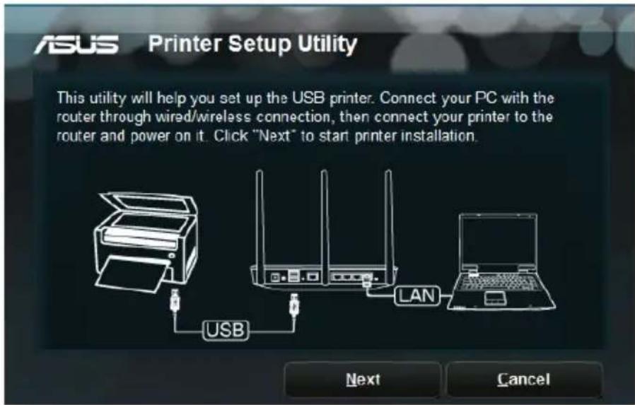 ASUS RT-AC1750 - ในการตั้งค่าRoboticการแขอร์เครื่องพิมพ์ EZ: - 3