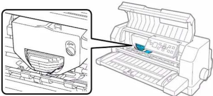 EPSON DLQ-3500IIN - Udskiftning af båndkablet - 3