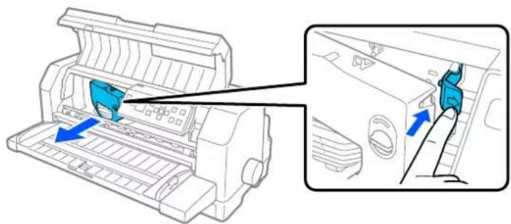EPSON DLQ-3500IIN - Udskiftning af båndkablet - 4